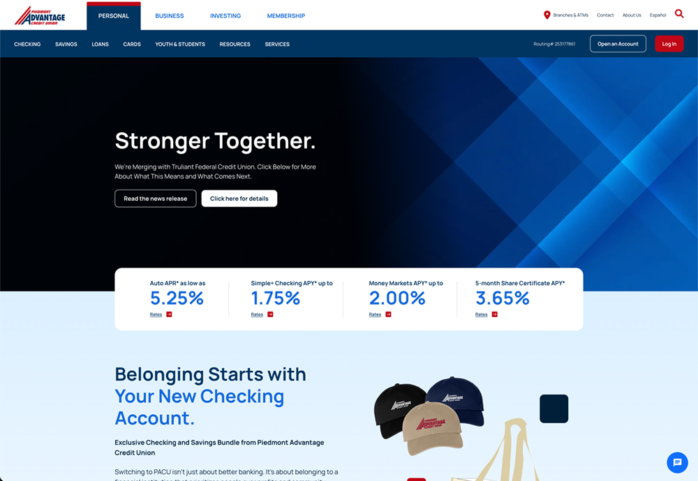 Thumbnail for Piedmont Advantage Credit Union